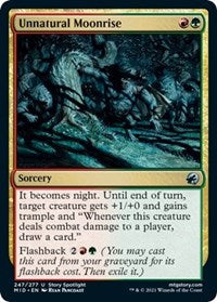 Unnatural Moonrise (247) [Innistrad: Midnight Hunt]