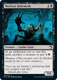 Morkrut Behemoth (114) [Innistrad: Midnight Hunt]