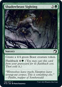 Shadowbeast Sighting (198) [Innistrad: Midnight Hunt]
