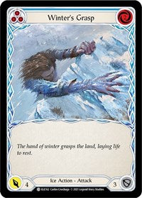 Winter's Grasp (Blue) (ELE162) [Tales of Aria]