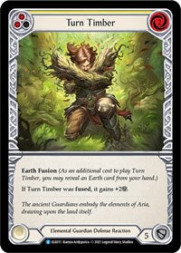 Turn Timber (Yellow) (ELE011) [Tales of Aria]