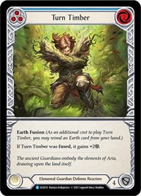 Turn Timber (Blue) (ELE012) [Tales of Aria]