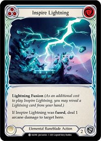 Inspire Lightning (Blue) (ELE090) [Tales of Aria]