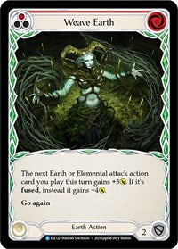 Weave Earth (Red) (ELE122) [Tales of Aria]