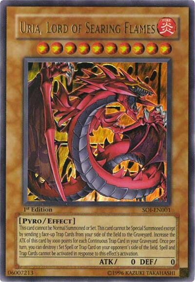 Uria, Lord of Searing Flames (SOI-EN001) [Shadow of Infinity]