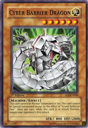 Cyber Barrier Dragon (SOI-EN006) - Shadow of Infinity Unlimited