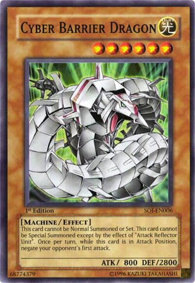 Cyber Barrier Dragon (SOI-EN006) [Shadow of Infinity]