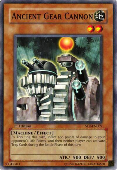 Ancient Gear Cannon (SOI-EN009) [Shadow of Infinity]