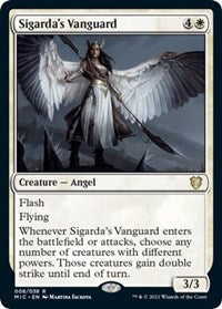 Sigarda's Vanguard (8) [Commander: Innistrad: Midnight Hunt]