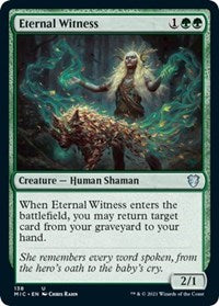 Eternal Witness (138) [Commander: Innistrad: Midnight Hunt]