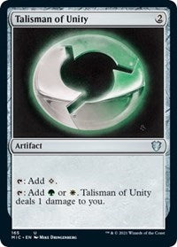 Talisman of Unity (165) [Commander: Innistrad: Midnight Hunt]