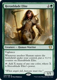 Heronblade Elite (26) [Commander: Innistrad: Midnight Hunt]