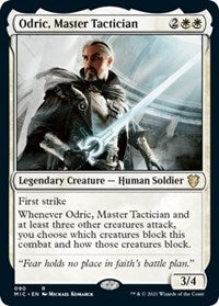 Odric, Master Tactician (90) [Commander: Innistrad: Midnight Hunt]
