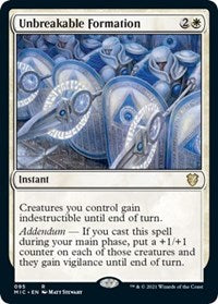 Unbreakable Formation (95) [Commander: Innistrad: Midnight Hunt]