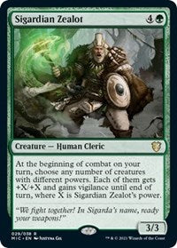 Sigardian Zealot (29) [Commander: Innistrad: Midnight Hunt]