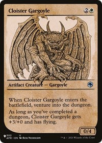 Cloister Gargoyle (Showcase) (302/281) [The List Reprints]