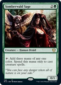 Somberwald Sage (144) [Commander: Innistrad: Midnight Hunt]