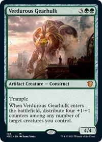 Verdurous Gearhulk (145) [Commander: Innistrad: Midnight Hunt]
