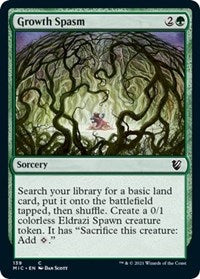 Growth Spasm (139) [Commander: Innistrad: Midnight Hunt]
