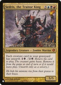 Sedris, the Traitor King (193/249) [The List Reprints]