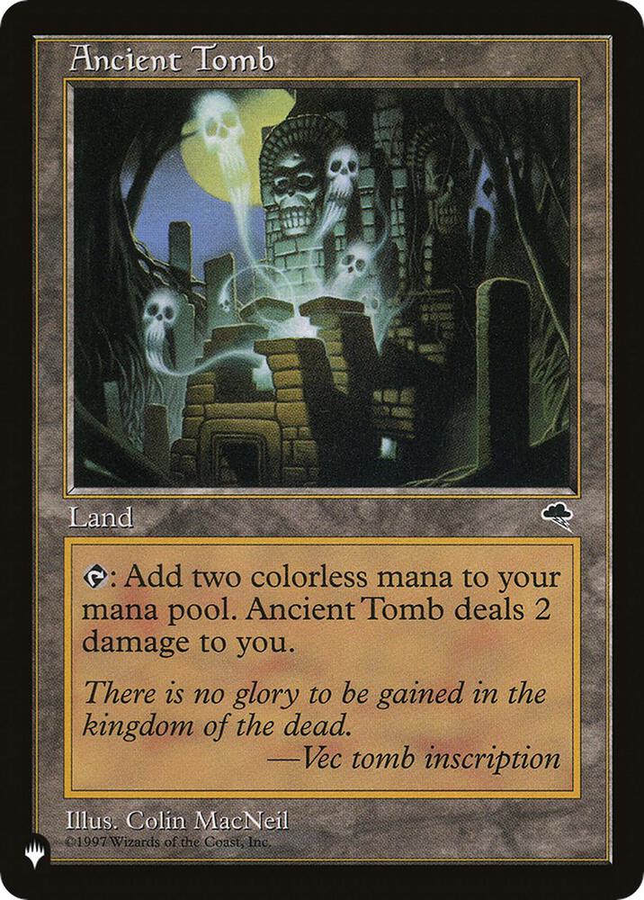 Ancient Tomb [The List Reprints]