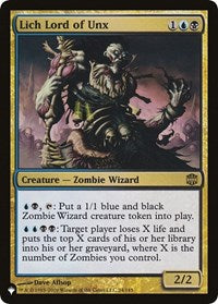 Lich Lord of Unx (24/145) [The List Reprints]