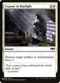 Expose to Daylight (008/259) [The List Reprints]