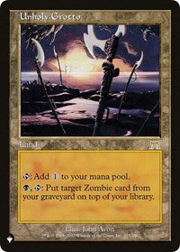 Unholy Grotto (327/350) [The List Reprints]