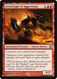 Archetype of Aggression (88/165) [The List Reprints]