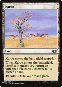 Karoo (C14) (303/337) [The List Reprints]