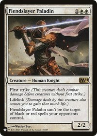 Fiendslayer Paladin (18/249) [The List Reprints]