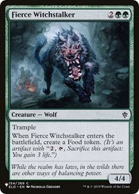 Fierce Witchstalker (154/269) [The List Reprints]