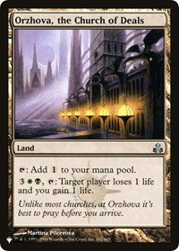 Orzhova, the Church of Deals (162/165) [The List Reprints]