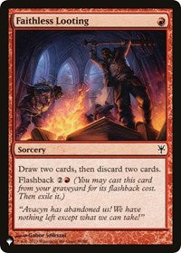 Faithless Looting (DDK) (59/80) [The List Reprints]