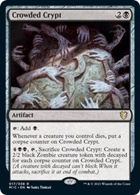 Crowded Crypt (17) [Commander: Innistrad: Midnight Hunt]