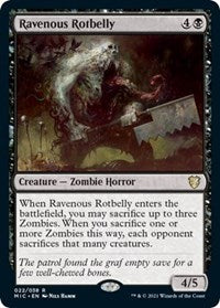 Ravenous Rotbelly (22) [Commander: Innistrad: Midnight Hunt]