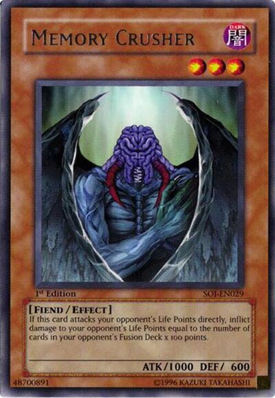 Memory Crusher (SOI-EN029) [Shadow of Infinity]