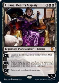 Liliana, Death's Majesty (121) [Commander: Innistrad: Midnight Hunt]