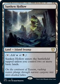 Sunken Hollow (182) [Commander: Innistrad: Midnight Hunt]