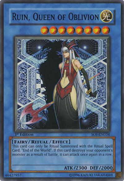 Ruin, Queen of Oblivion (SOI-EN034) [Shadow of Infinity]