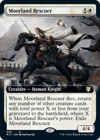 Moorland Rescuer (Extended Art) (45) [Commander: Innistrad: Midnight Hunt]