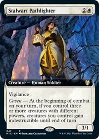 Stalwart Pathlighter (Extended Art) (47) [Commander: Innistrad: Midnight Hunt]