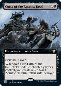 Curse of the Restless Dead (Extended Art) (56) [Commander: Innistrad: Midnight Hunt]