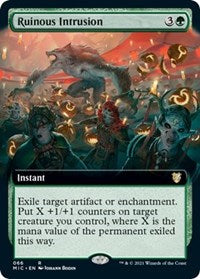 Ruinous Intrusion (Extended Art) (66) [Commander: Innistrad: Midnight Hunt]