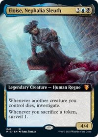 Eloise, Nephalia Sleuth (Extended Art) (41) [Commander: Innistrad: Midnight Hunt]