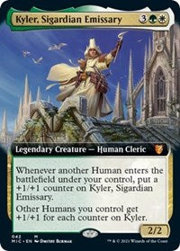 Kyler, Sigardian Emissary (Extended Art) (42) [Commander: Innistrad: Midnight Hunt]