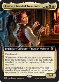 Lynde, Cheerful Tormentor (Extended Art) (76) [Commander: Innistrad: Midnight Hunt]
