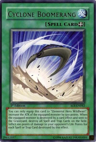 Cyclone Boomerang (SOI-EN042) [Shadow of Infinity]
