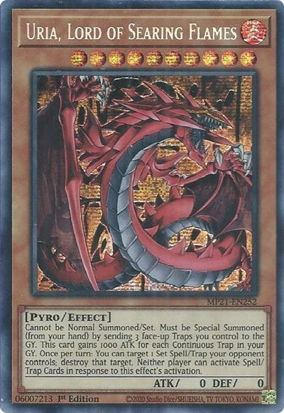 Uria, Lord of Searing Flames (MP21-EN252) [2021 Tin of Ancient Battles]