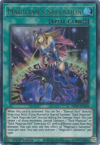 Magician's Salvation (MP21-EN256) [2021 Tin of Ancient Battles]